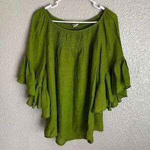 Flowy Green Shirt
